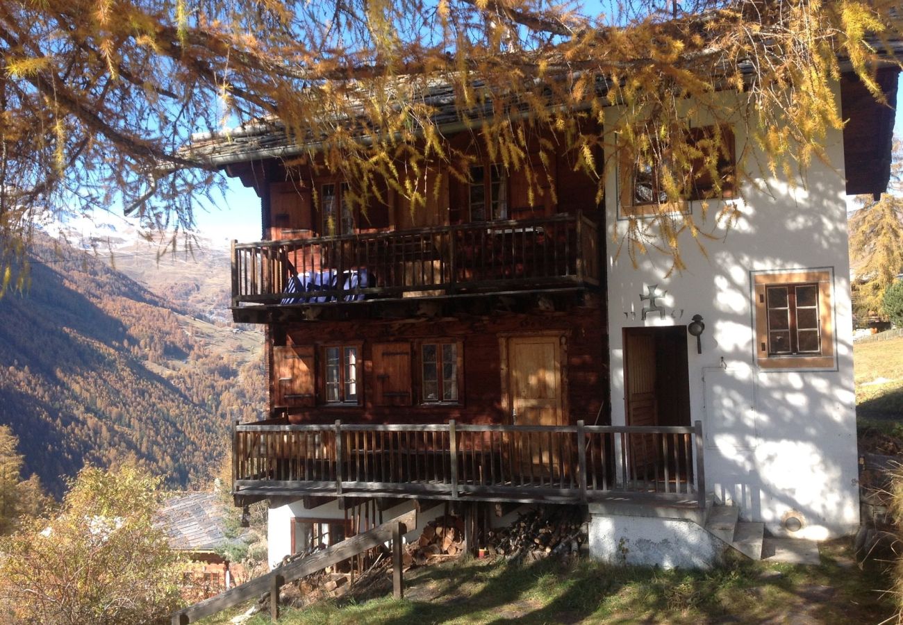 Chalet in La Sage - Les Mélèzes - Authentisches Chalet | La Sage 